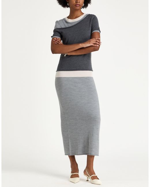 Staud Gray Maxi Dresses