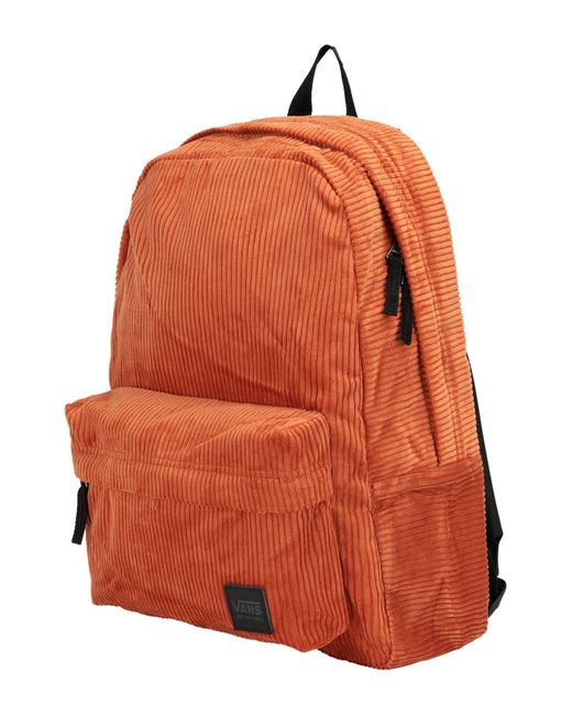 orange vans backpack