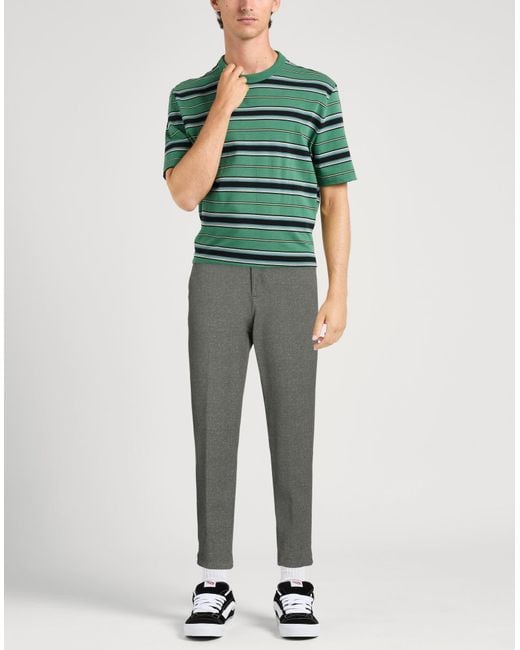 Berna Gray Pants for men
