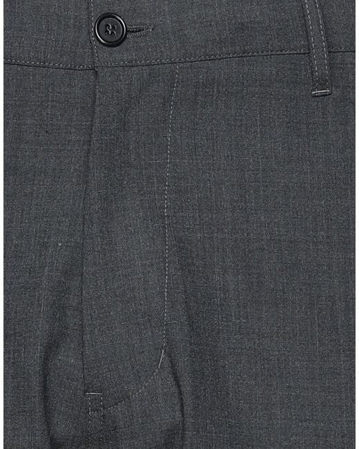 Aspesi Gray Charcoal Pants Polyester, Wool, Elastane for men