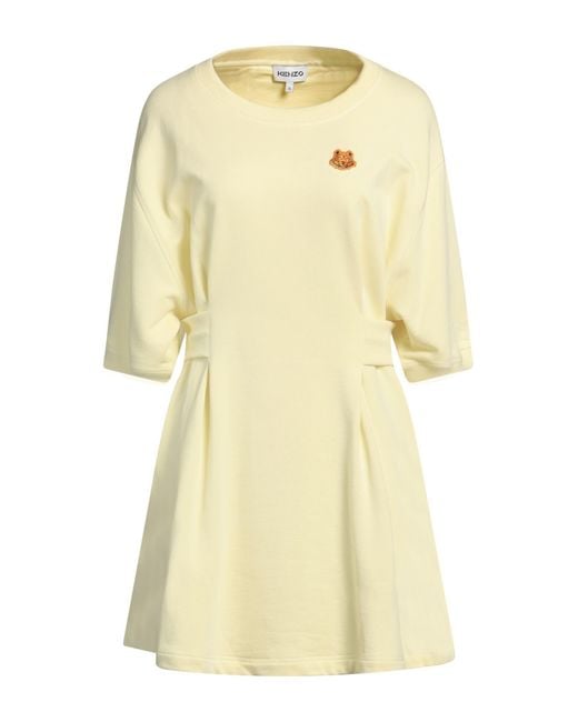 KENZO Yellow Mini-Kleid