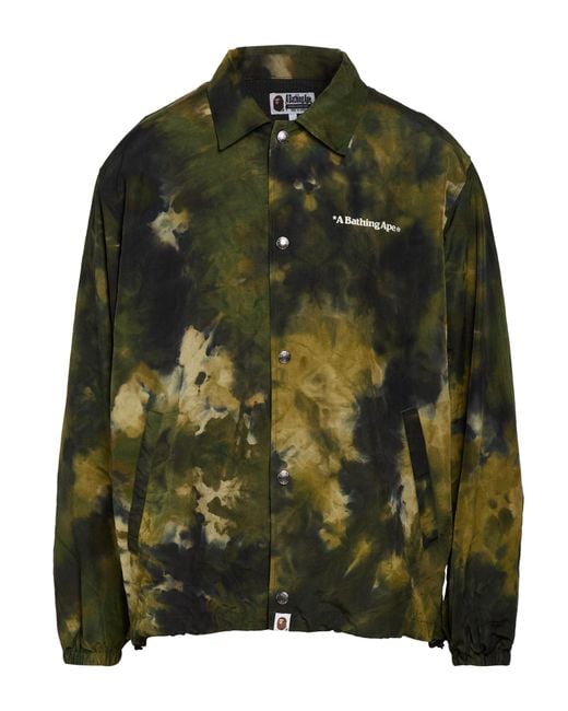 A Bathing Ape Green Jacket for men