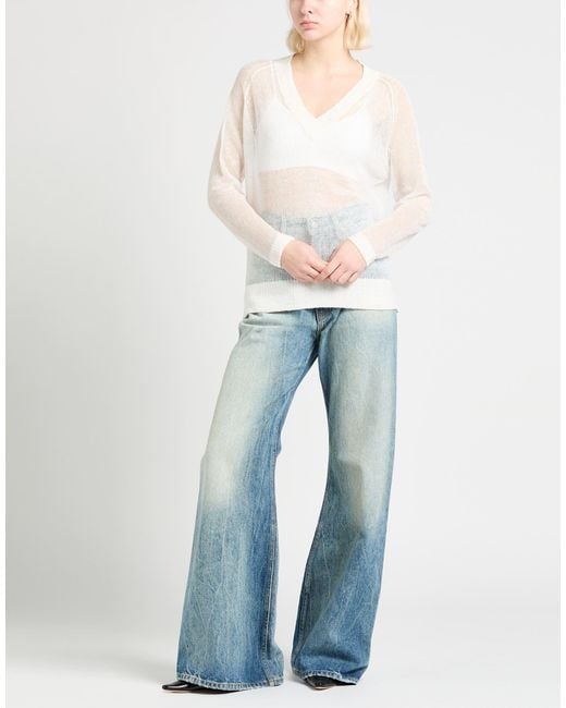 Aragona White Pullover