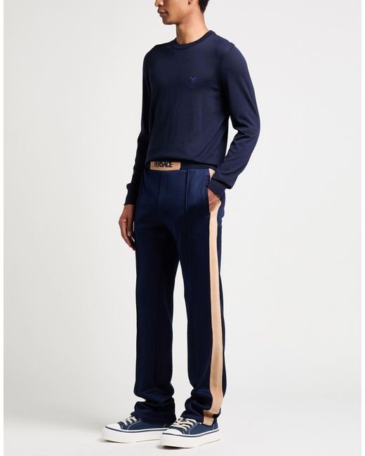 Versace Blue Trouser for men
