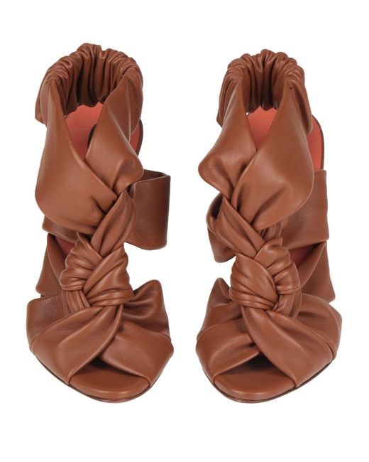 Santoni Brown Sandals