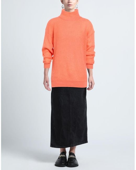 FILIPPO DE LAURENTIIS Orange Turtlenecks