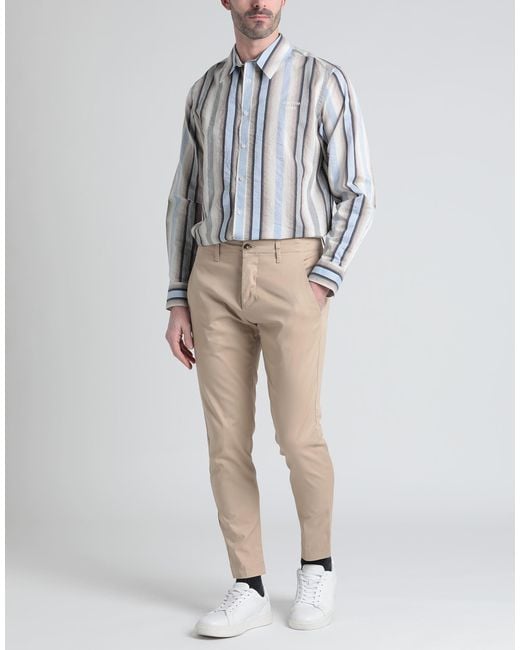 Gaelle Paris Natural Pants for men