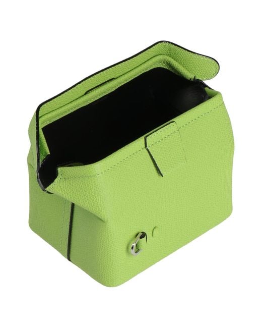 Valextra Green Cross-Body Bag Calfskin