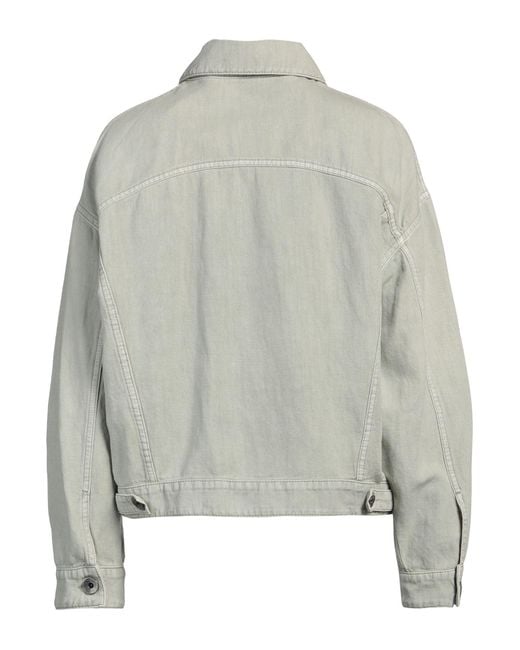 Brunello Cucinelli Gray Jacket Cotton, Linen, Brass