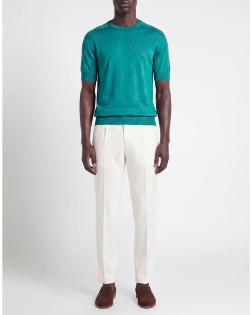 Pullover Moorer de hombre de color Green