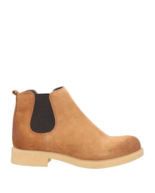 Stele Brown Ankle Boots