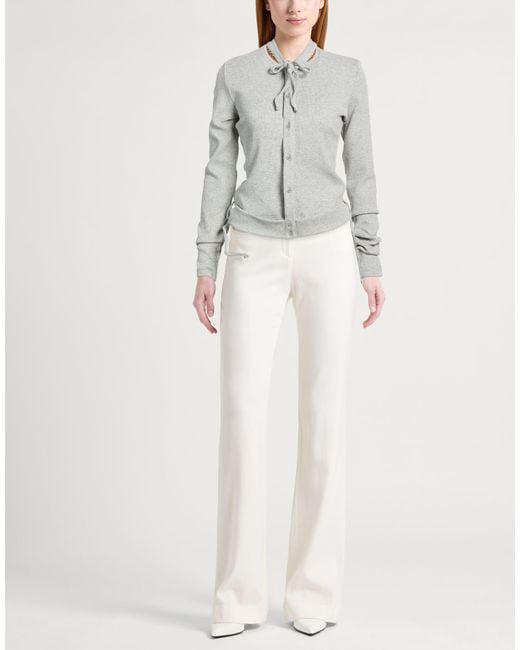 OTTOLINGER White Cardigan Organic Cotton, Elastane