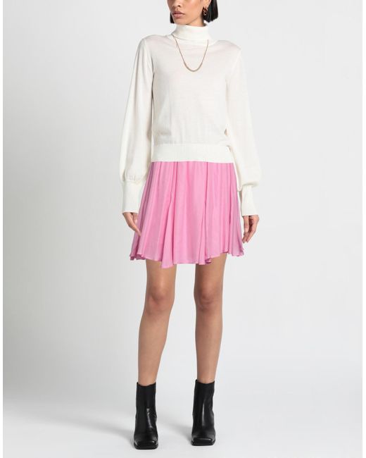 Max & Moi Pink Mini Skirt