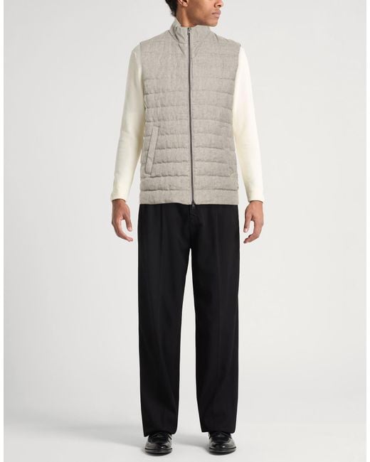 Herno Gray Vests for men