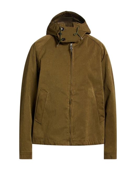 C P Company Green Military Jacket Polyester, Polyamide for men