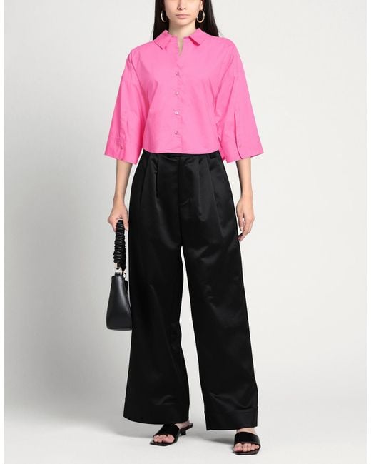 19.70 Nineteen Seventy Pink Fuchsia Shirt Cotton