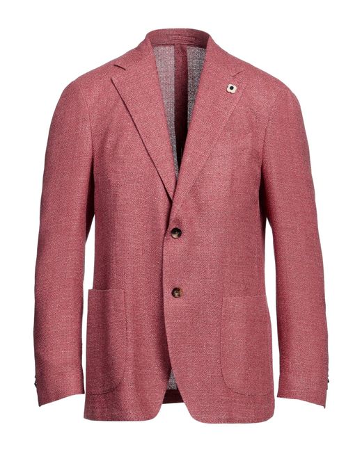 Lardini Pink Blazer for men
