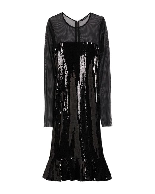 GAUDI Black Midi-Kleid