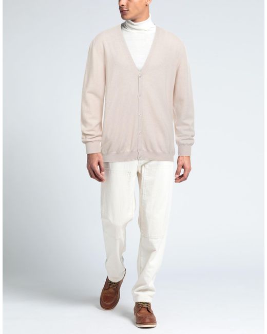 Gran Sasso White Cardigan for men