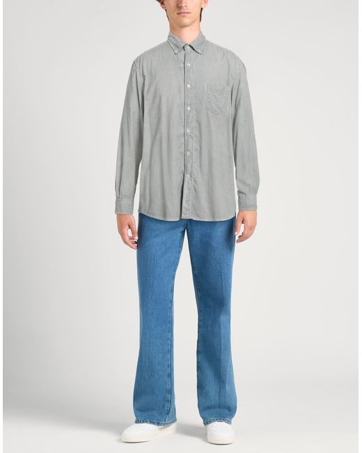 Altea Gray Shirt Cotton for men