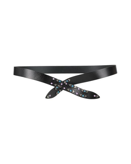Isabel Marant Black Belt Cow Leather