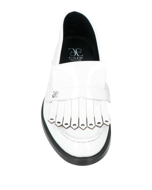 Fabi White Loafer