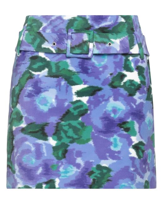 Quinn Blue Mini Skirt