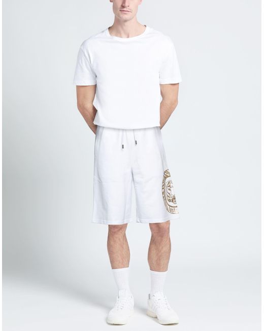 Just Cavalli White Shorts & Bermuda Shorts for men