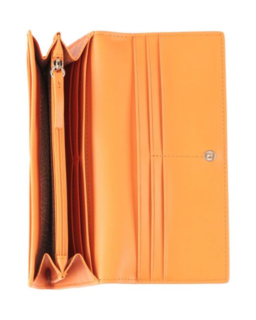 Borbonese Orange Wallet