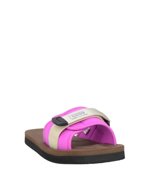 Suicoke Pink Sandals
