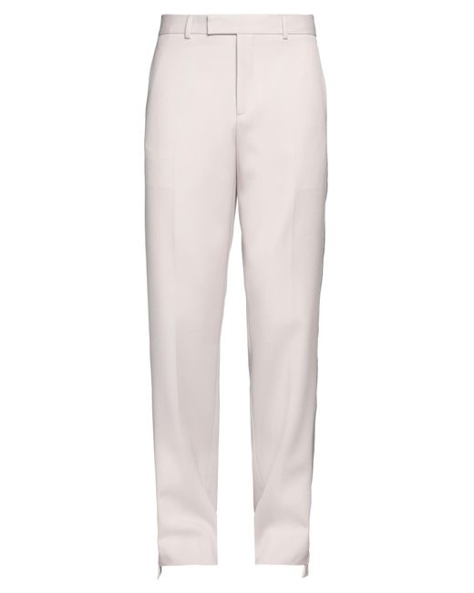 Dior White Light Pants Wool for men