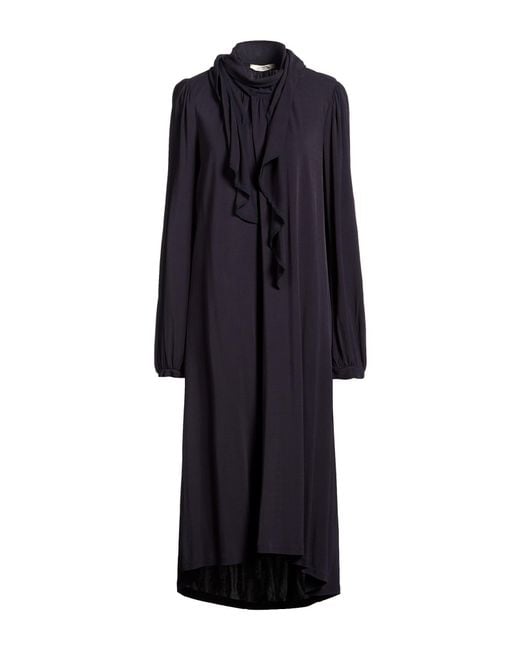 Dorothee Schumacher Blue Midi Dress Viscose