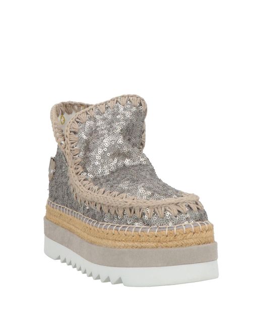 Mou Natural Ankle Boots