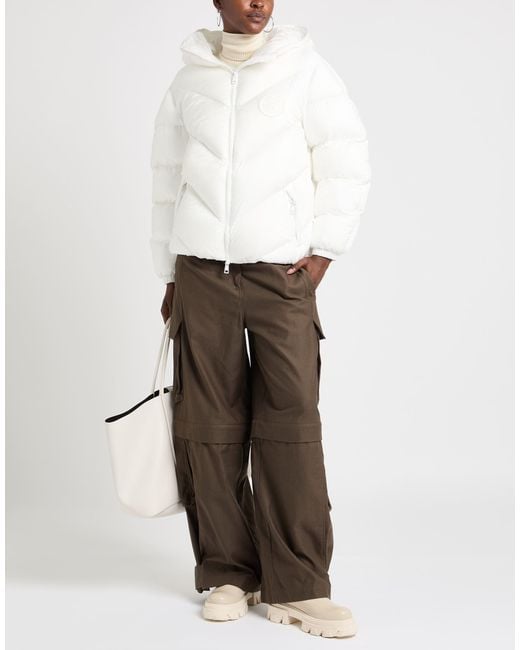 Elisabetta Franchi White Puffer