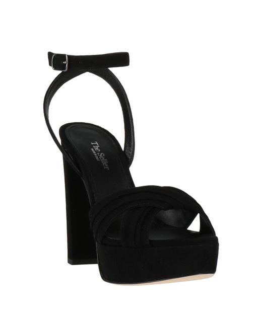 The Seller Black Sandals