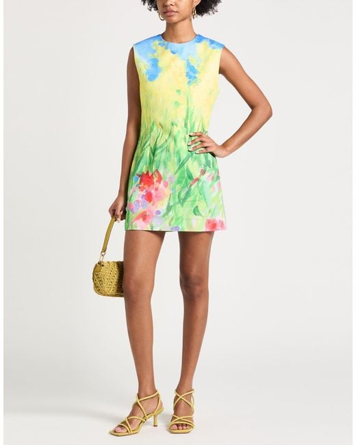 MSGM Green Mini Dresses