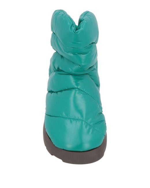 PIUMESTUDIO Green Ankle Boots