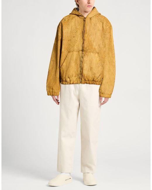 Guess Yellow Jacket Cotton, Polyester, Elastane, Elastomultiester for men
