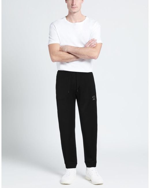 Paul & Shark Black Pants for men