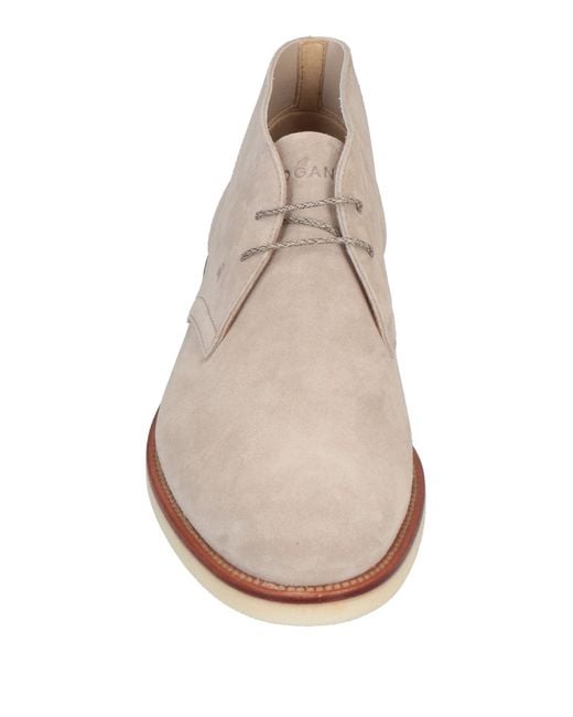 Hogan Natural Ankle Boots for men