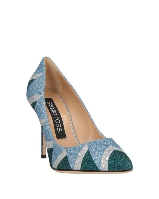 Sergio Rossi Blue Pumps