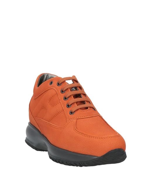 Hogan Orange Trainers