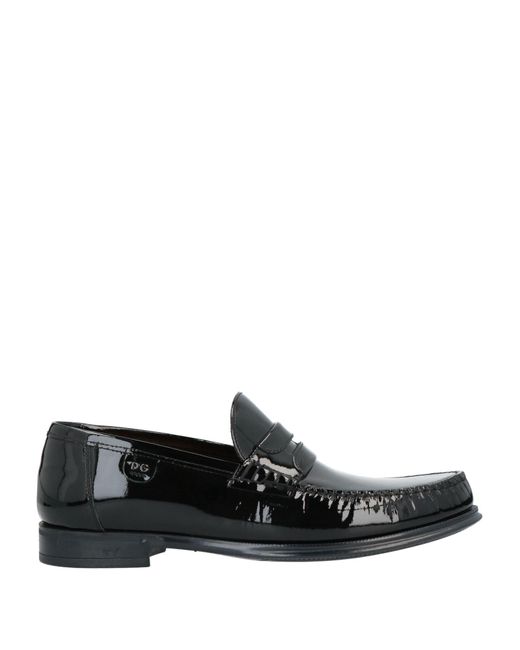 Dolce & Gabbana Loafers in Black for Men | Lyst UK