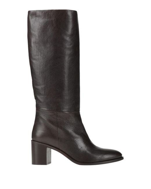 P.A.R.O.S.H. Black Boot Leather