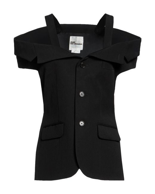 Noir Kei Ninomiya Black Top Wool