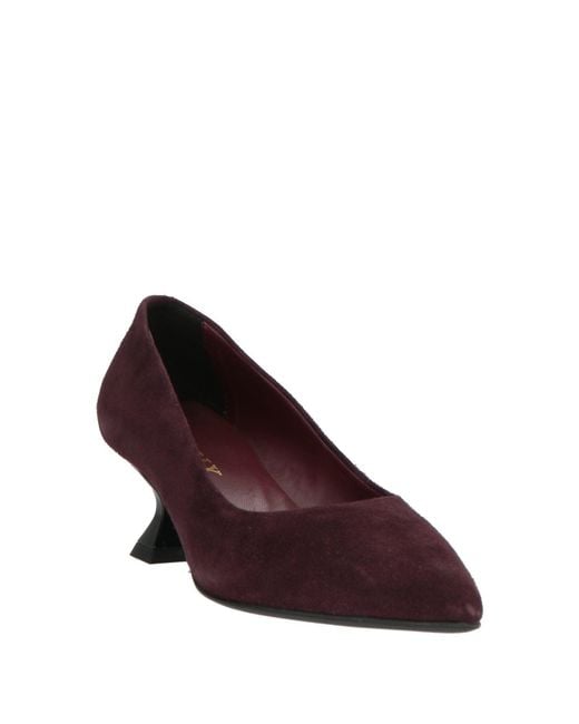 BAILLY Purple Pumps Leather