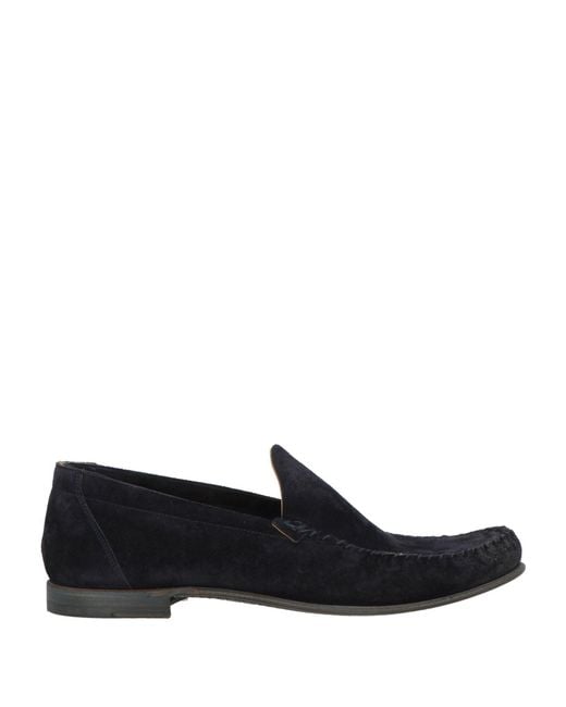 Silvano Sassetti Black Midnight Loafers Leather for men