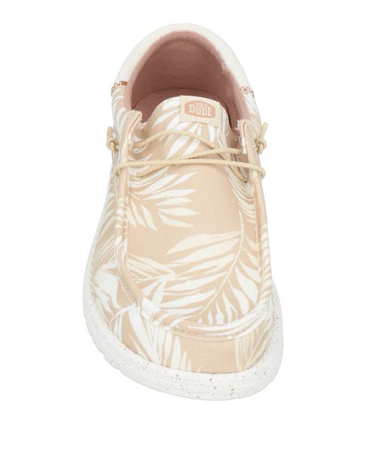 HeyDude Natural Loafers for men