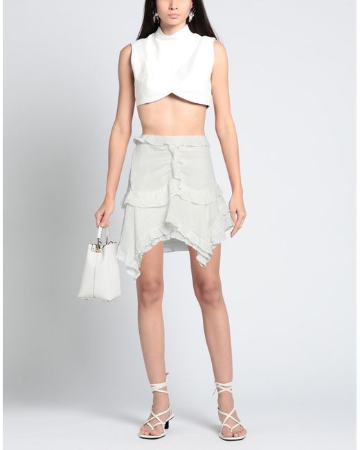 Isabel Marant White Mini Skirt