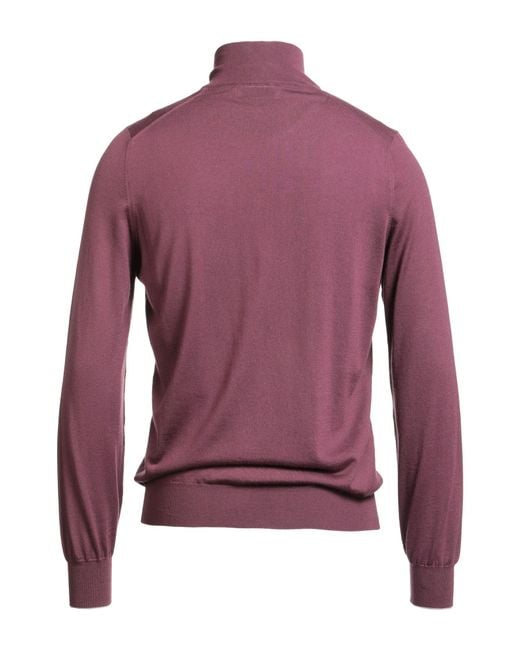 Brunello Cucinelli Purple Cardigan for men